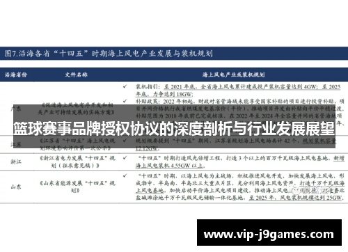 篮球赛事品牌授权协议的深度剖析与行业发展展望